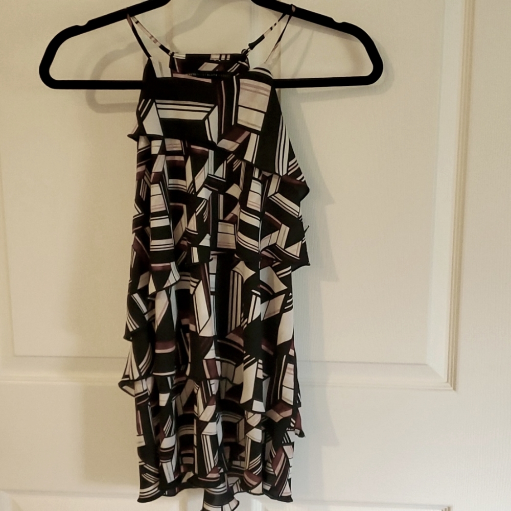 WHBM Flirty tiered halter